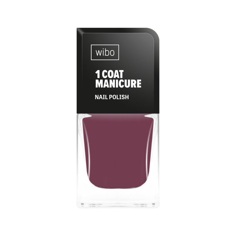 Wibo, 1 Coat Manicure, Glossy, Nail Polish, 14, 8.5 ml
