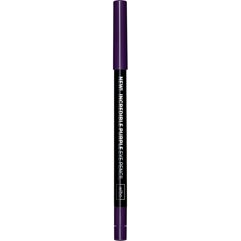 Wibo, Incredible, Eyeliner, Matte, Kajal Eye Pencil, 01, Purple, 0.5 g