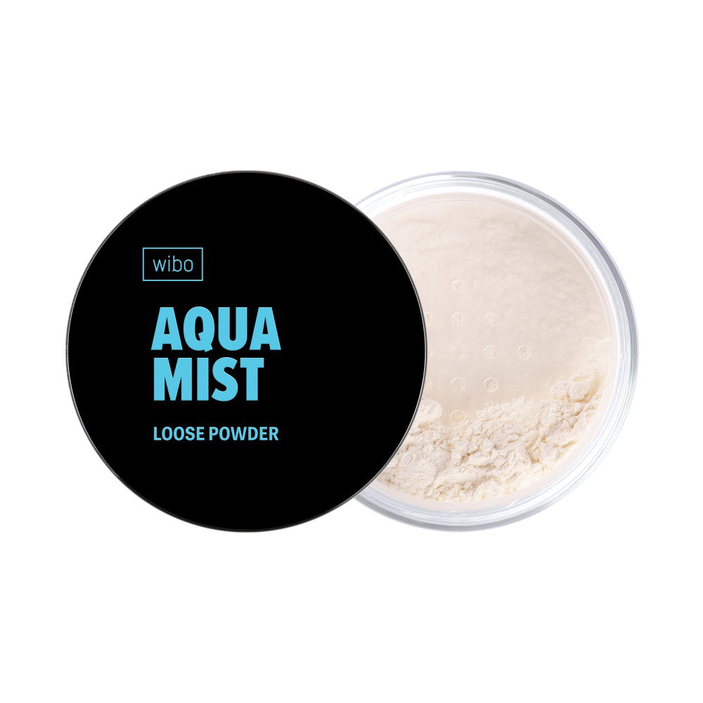 Wibo, Aqua Mist, Collagen, Fixing, Loose Setting Powder, 10 g