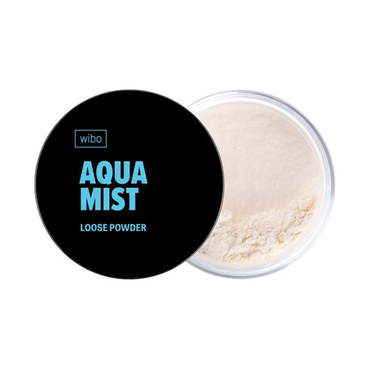 Wibo, Aqua Mist, Collagen, Fixing, Loose Setting Powder, 10 g