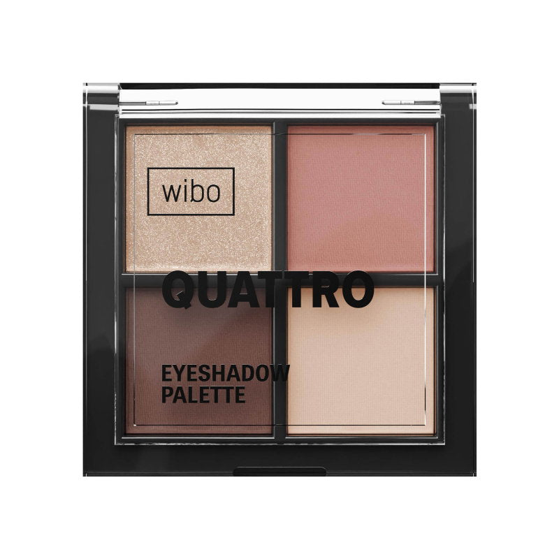 Wibo, Quattro, Eyeshadow Palette, 01, 4 Shades, 6 g