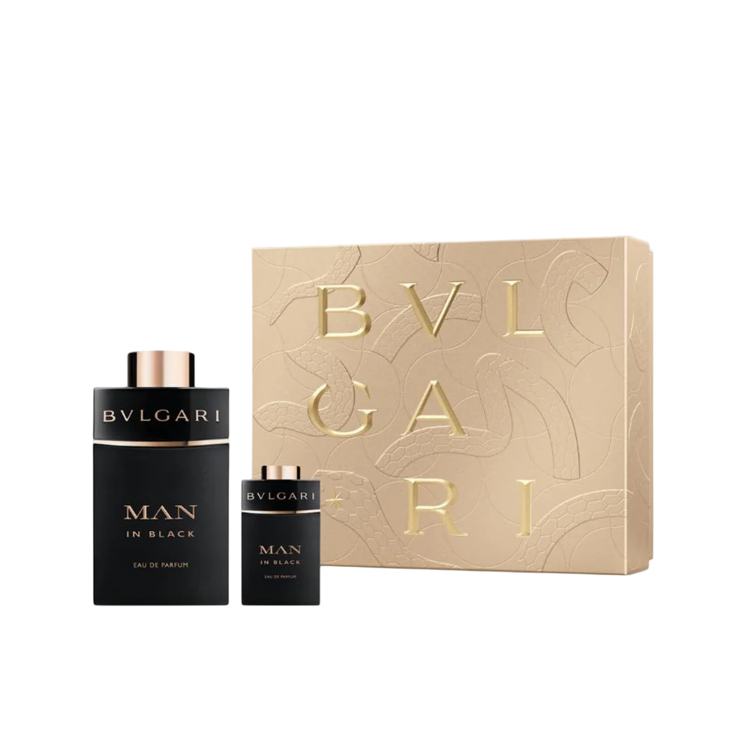 Xmas 2025 Set Bvlgari: Man In Black, Eau De Parfum, For Men, 100 ml + Man In Black, Eau De Parfum, For Men, 15 ml *Miniature