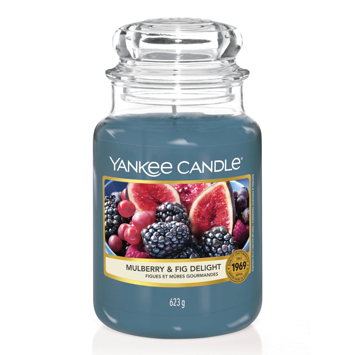 Yankee Candle, Mulberry & Fig Delight, Scented Candle, 623 g