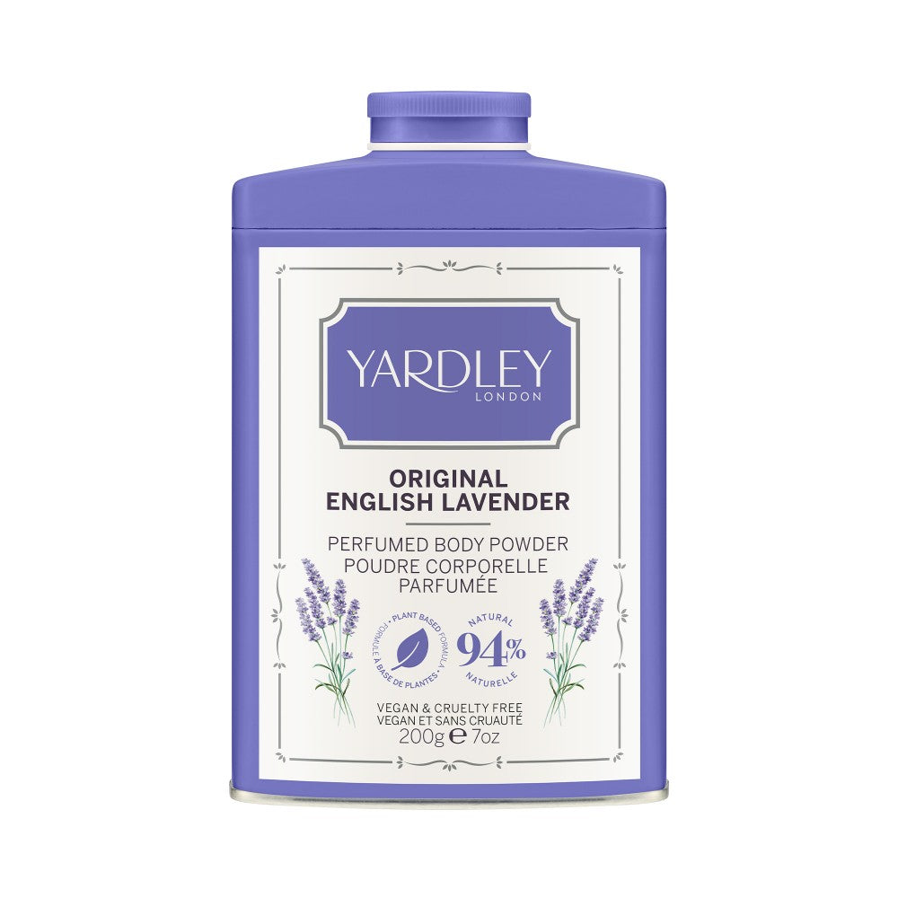 Yardley, English Lavender, Soothing, Body Powder, 200 g