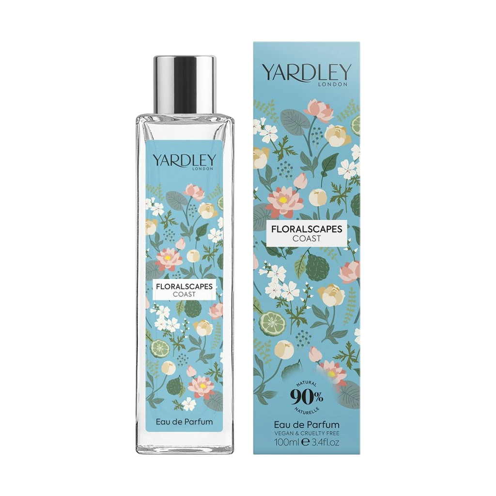 Yardley, Floralscapes Coast, Eau De Parfum, For Women, 100 ml
