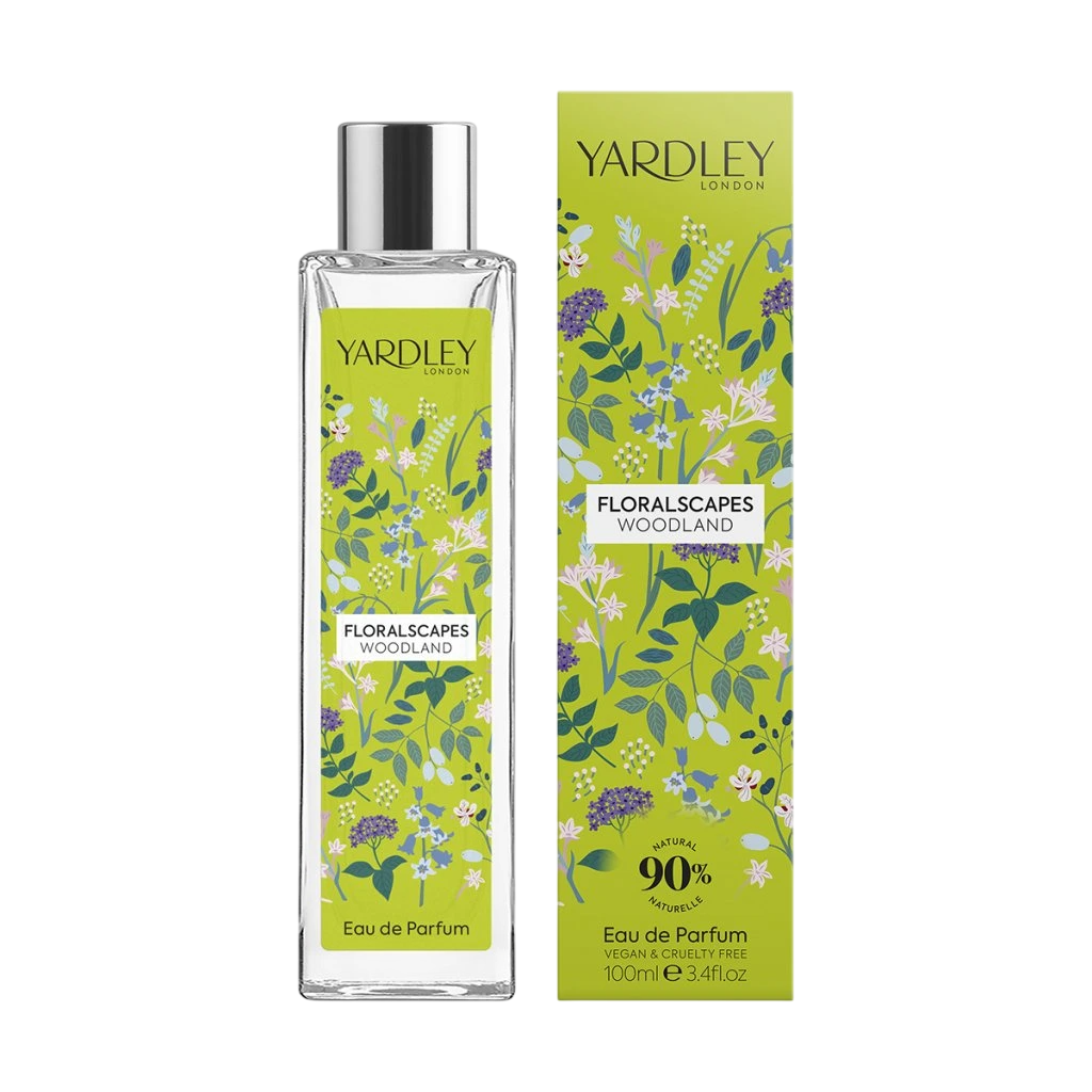 Yardley, Floralscapes Woodland, Eau De Parfum, For Women, 100 ml