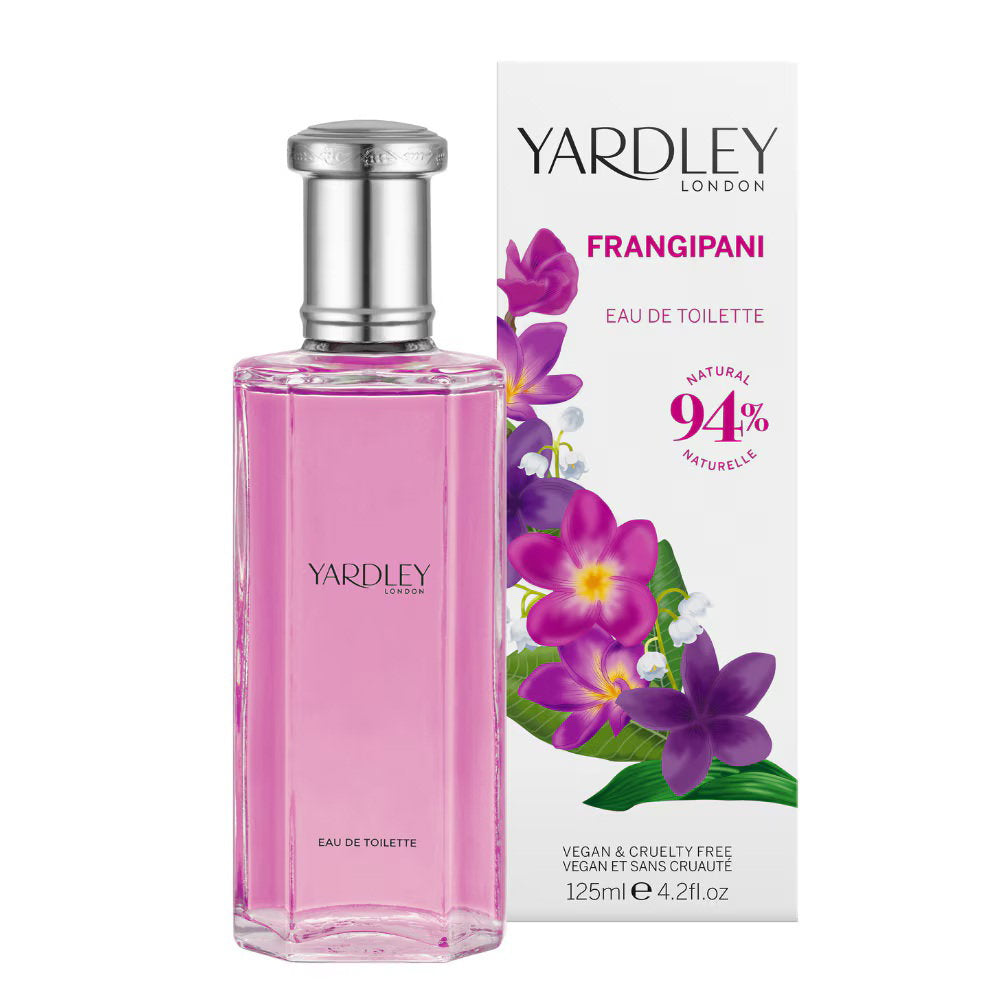 Yardley, Frangipani, Eau De Toilette, For Women, 125 ml