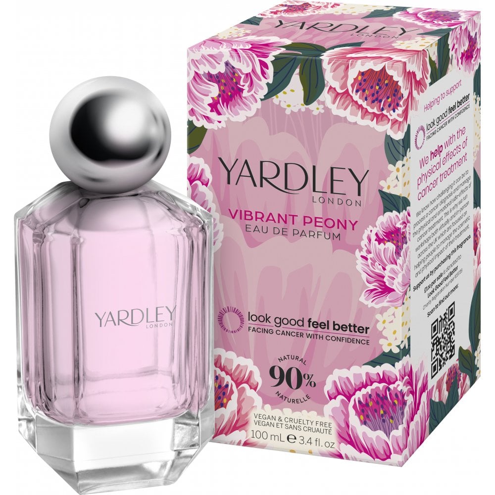Yardley, Vibrant Peony, Eau De Parfum, For Women, 100 ml