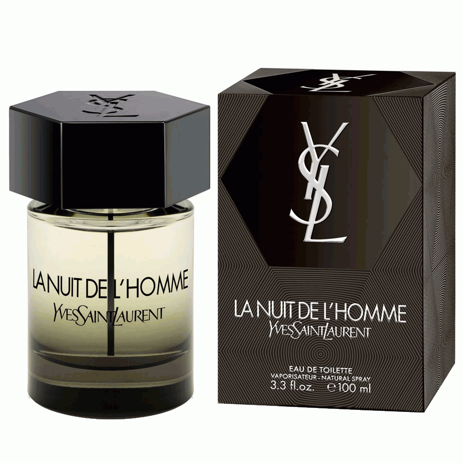 Yves Saint Laurent, La Nuit De L'Homme, Eau De Toilette, For Men, 100 ml