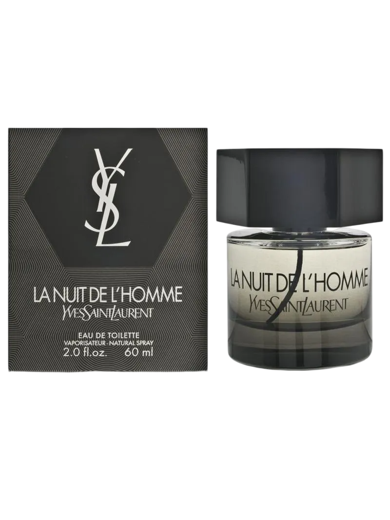 Yves Saint Laurent, La Nuit De L'Homme, Eau De Toilette, For Men, 60 ml