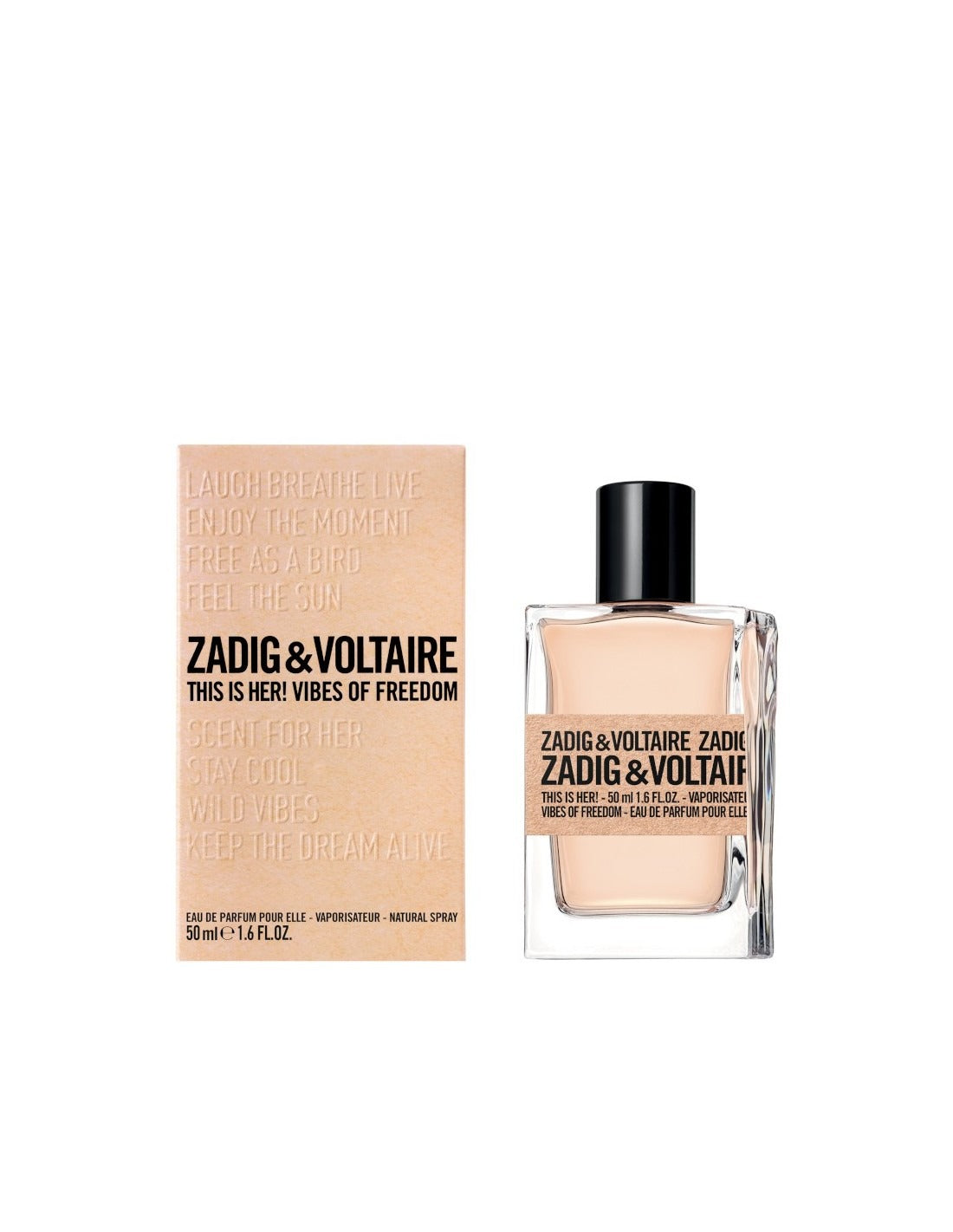 Zadig & Voltaire, This Is Her! Vibes Of Freedom, Eau De Parfum, For Women, 50 ml - view 2