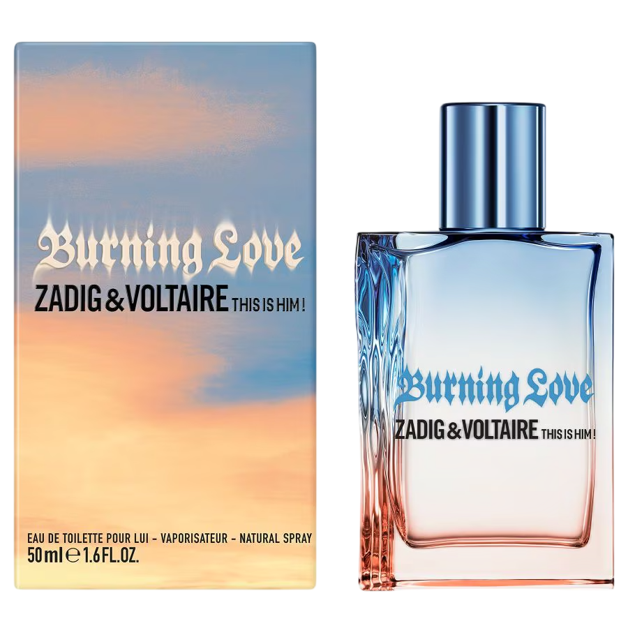 Zadig & Voltaire, This Is Him! Burning Love, Eau De Toilette, For Men, 50 ml