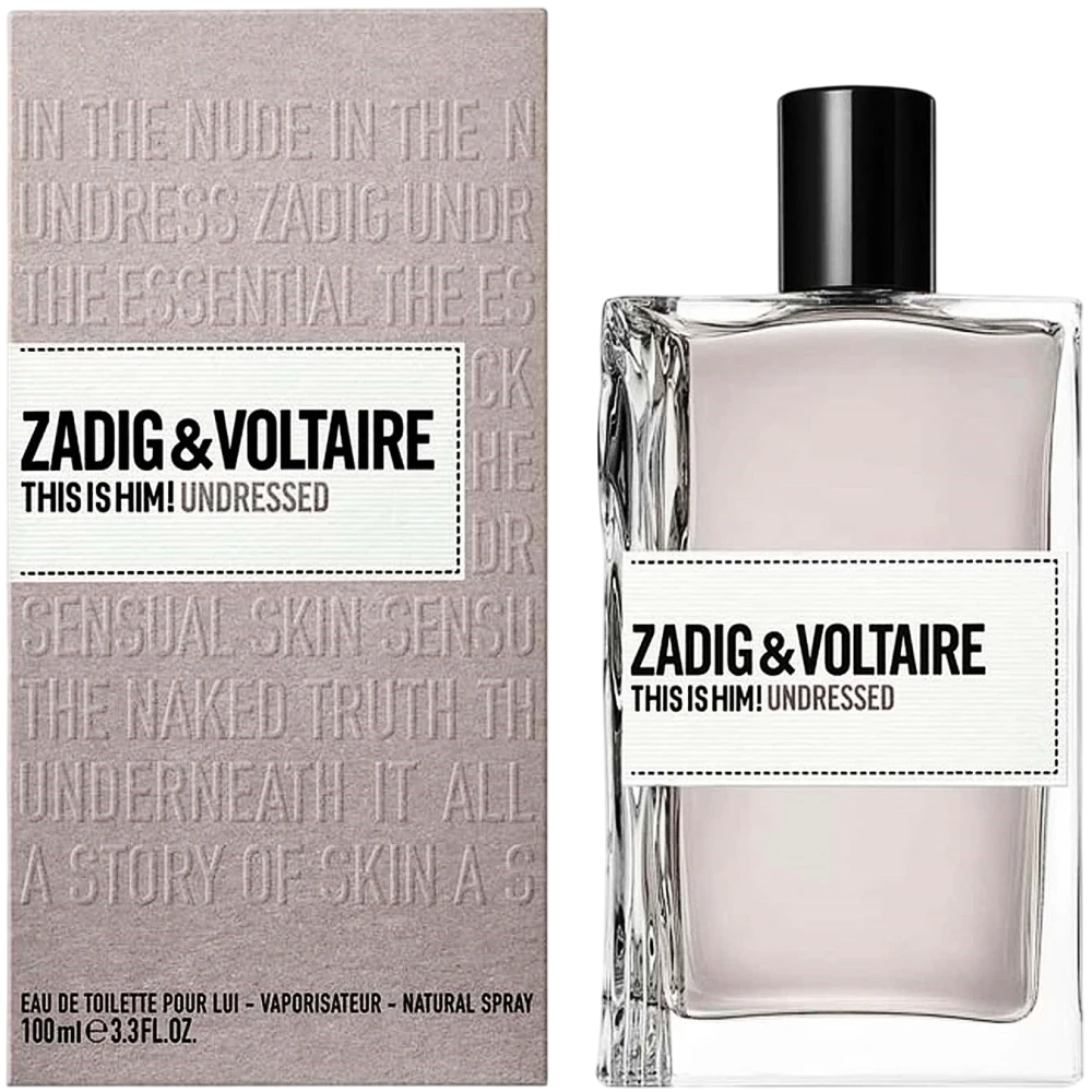 Zadig & Voltaire, This is Him! Undressed, Eau De Toilette, For Men, 100 ml