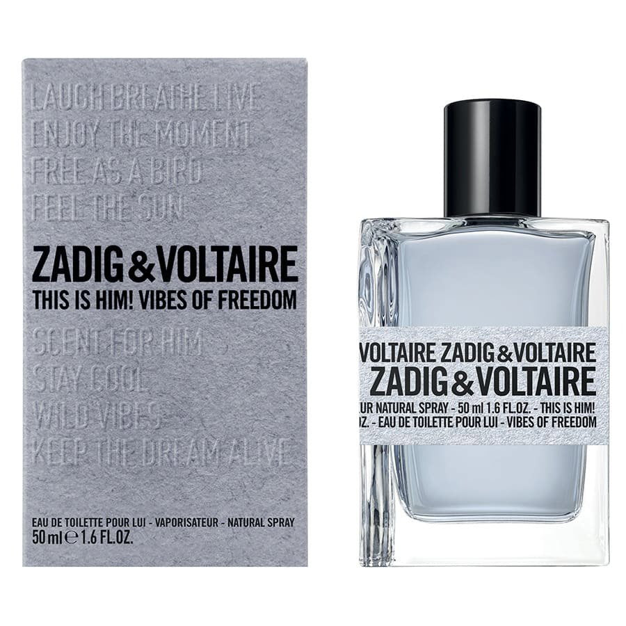 Zadig & Voltaire, This Is Him! Vibes Of Freedom, Eau De Toilette, For Men, 50 ml - view 2