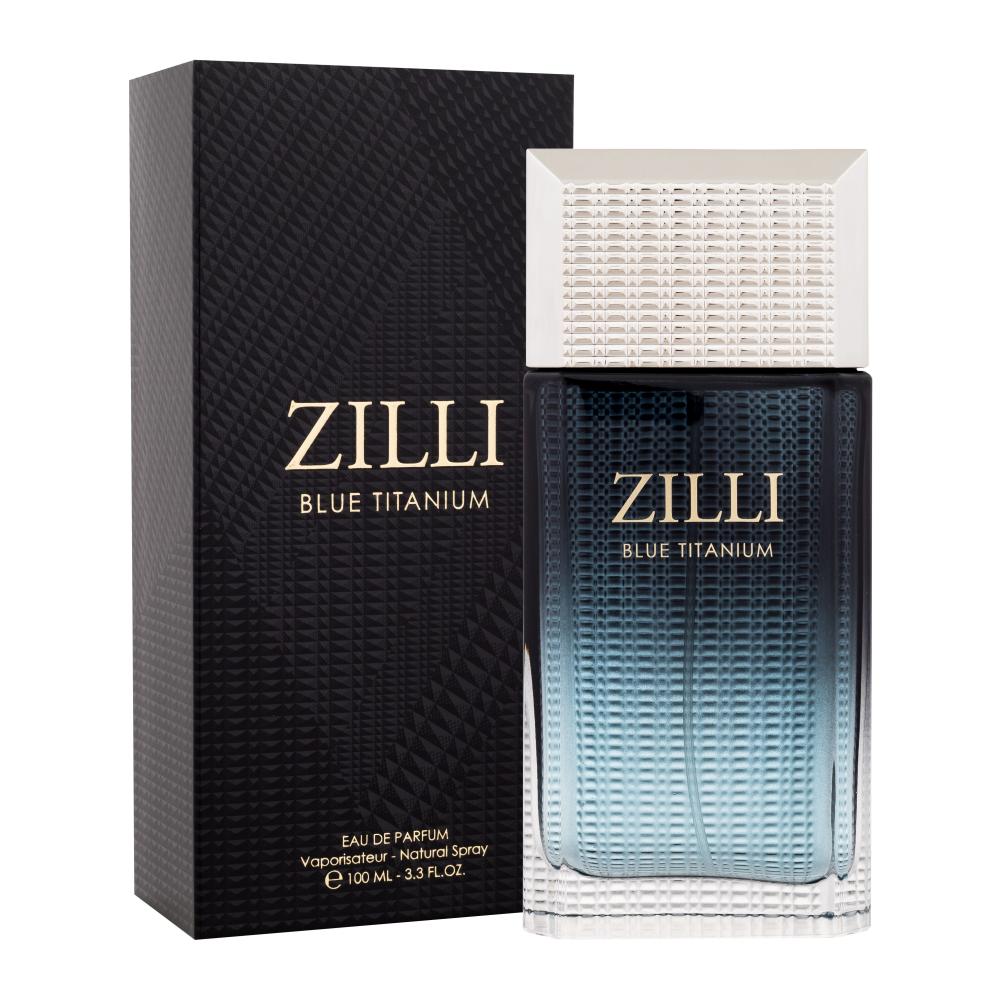 Zilli, Blue Titanium, Eau De Parfum, For Men, 100 ml