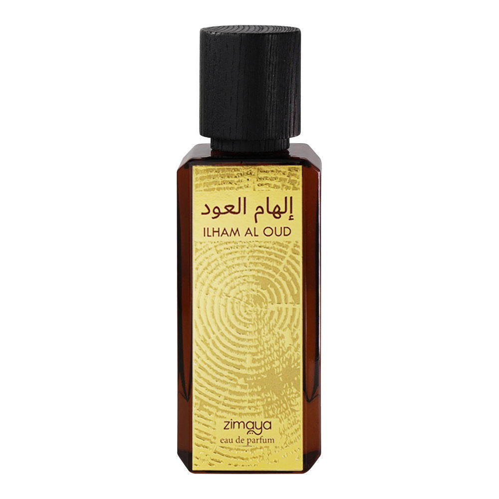 Zimaya, Ilham Al Oud, Eau De Parfum, Unisex, 100 ml