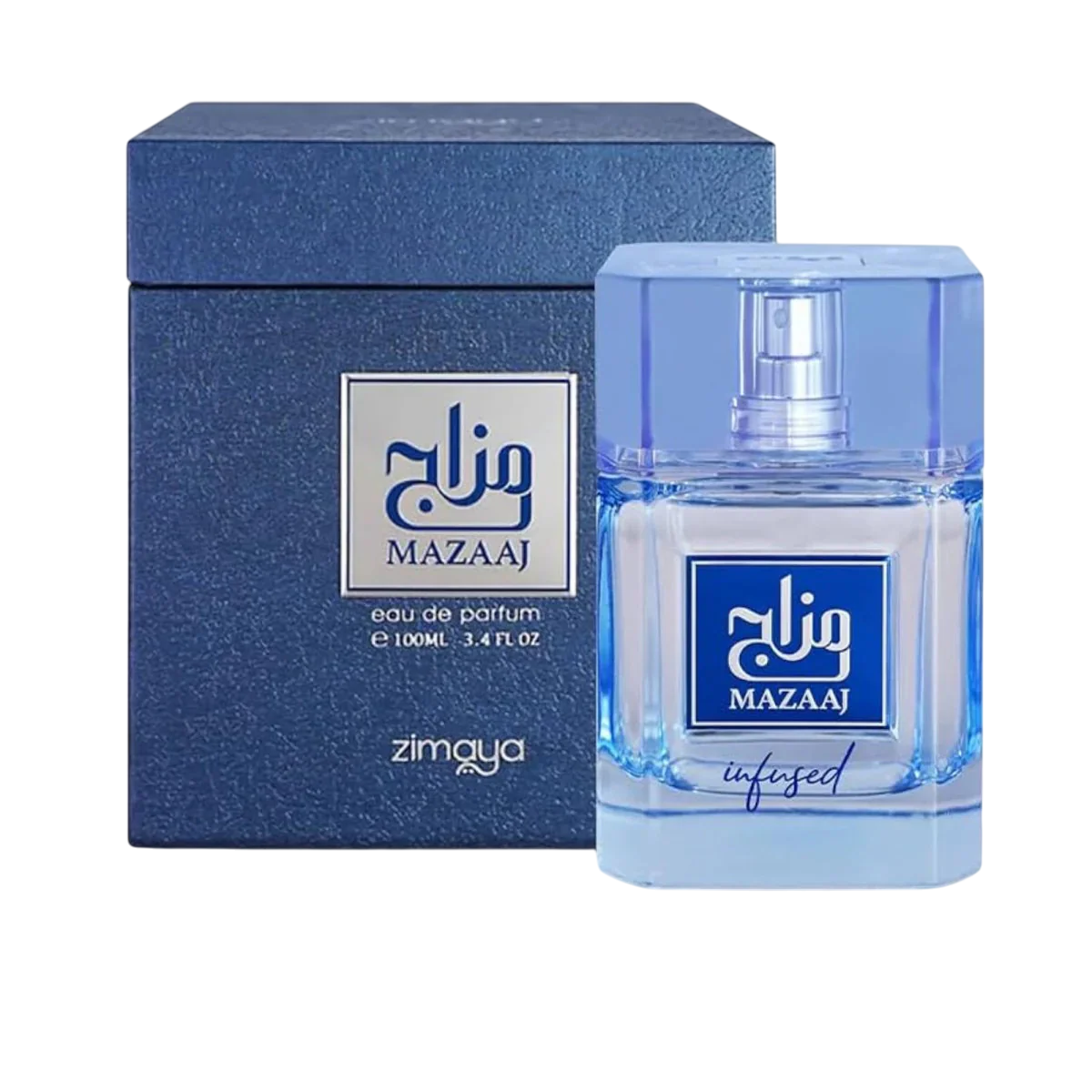 Zimaya, Mazaaj Infused, Eau De Parfum, For Men, 100 ml
