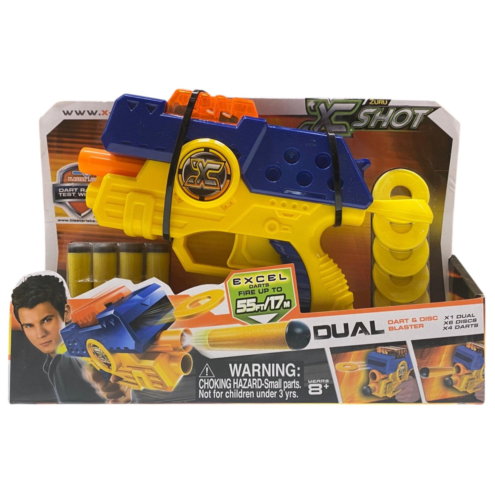 Zuru, X-Shot Excel Dual, Toy Gun, For Boys, 8+ years - view 2